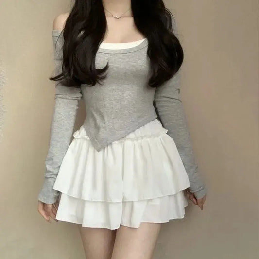 Elegant Pettiskirt with Slimming Ballet Style Dropshipman