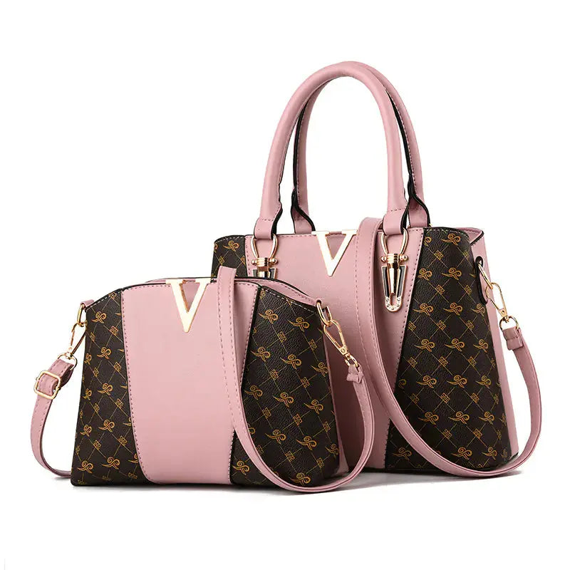Fashionable Women's Shoulder Bag Set (Tote + Crossbody) Dear Fancy