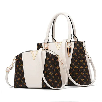 Fashionable Women's Shoulder Bag Set (Tote + Crossbody) Dear Fancy