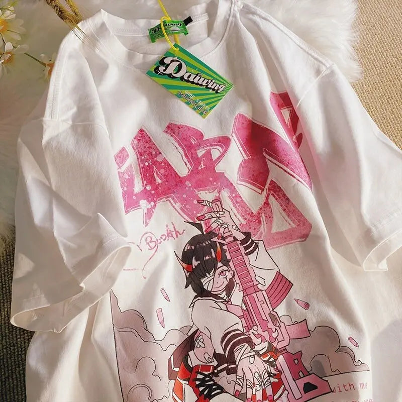 Japan JK Anime Graphic T Shirts Dear Fancy