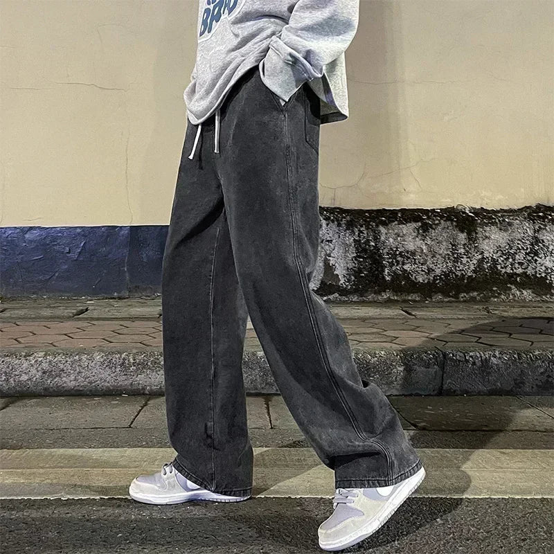 UrbanFlow Wide-Leg Denim Jeans Dear Fancy
