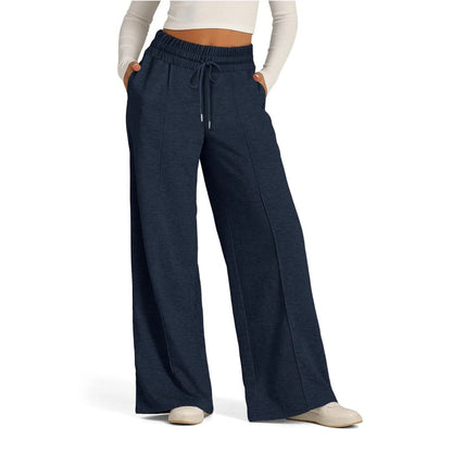 Fleece Sweatpants Women Streetwear Pants High Waist Loose Trousers Casual Straight Sport Wide Leg Baggy Pants Joggers Dear Fancy