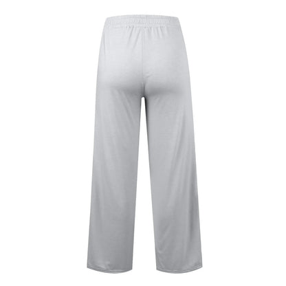 Fleece Sweatpants Women Streetwear Pants High Waist Loose Trousers Casual Straight Sport Wide Leg Baggy Pants Joggers Dear Fancy