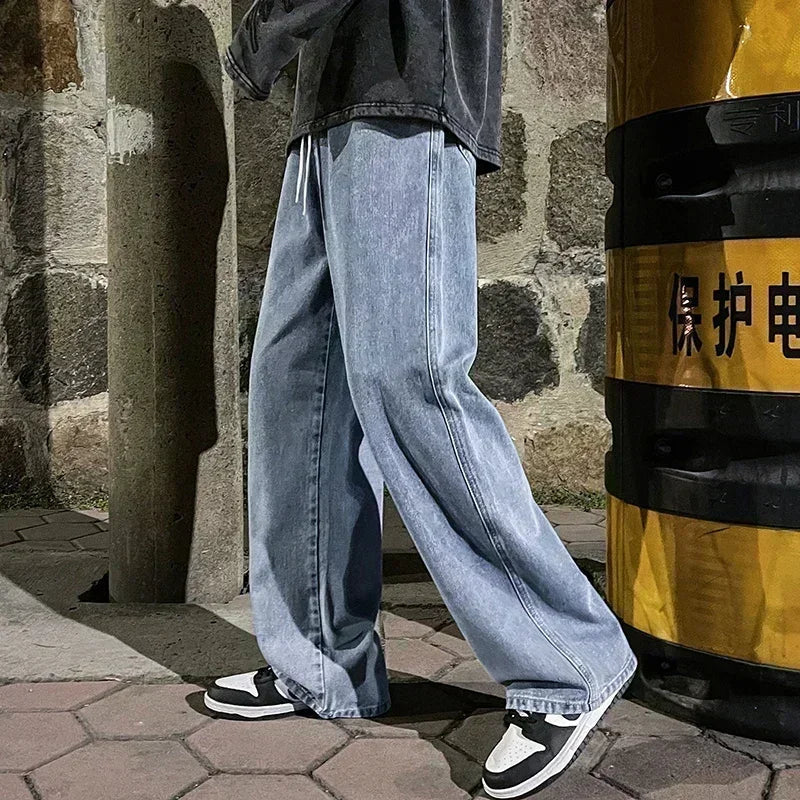 UrbanFlow Wide-Leg Denim Jeans Dear Fancy