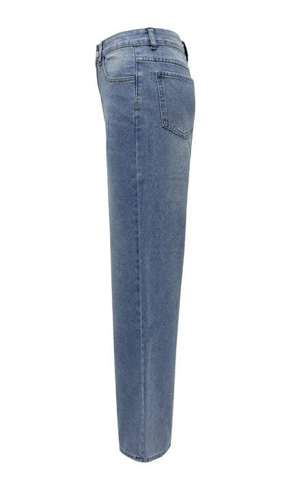 Women' s Wide Leg Jeans Dear Fancy